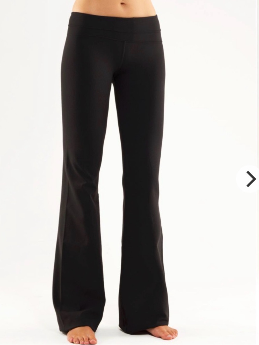 Lululemon black Groove flare pant legging 4
